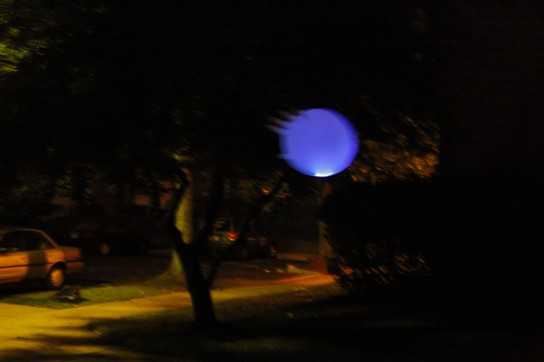 Blue Flying Ghost